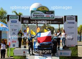 HELLER, Pedro (CHL) - MARTI, Marc (ESP) Ford Fiesta R5 26-28.04.2019. FIA World Rally Championship, Rd 5, Rally Argentina, Villa Carlos Paz, Argentina.