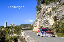 Eric Camili (FRA)-Benjamin Veillas (FRA) Ford Fiesta, M-Sport World Rally Team 27.10.2019. FIA World Rally Championship, Rd 13, Catalunya - Costa Daurada, Rally de Espan~a Spain 2019