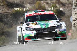Benito Guerra (MEX)- Jaime ZAPATA (MEX) Skoda Fabia R5 RC2 27.10.2019. FIA World Rally Championship, Rd 13, Catalunya - Costa Daurada, Rally de Espan~a Spain 2019