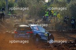 24.10.2019 - Shakedown, Elfyn Evans (GBR)- Scott MARTIN (GBR) Ford Fiesta WRC, M-Sport Ford World Rally Team 24-27.10.2019. FIA World Rally Championship, Rd 13, Catalunya - Costa Daurada, Rally de Espan~a Spain 2019