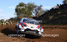 24.10.2019 - Shakedown, Kris Meeke (GBR)-Sébastien MARSHALL (GBR) TOYOTA YARIS, TOYOTA GAZOO RACING WRT 24-27.10.2019. FIA World Rally Championship, Rd 13, Catalunya - Costa Daurada, Rally de Espan~a Spain 2019