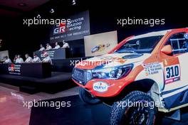 24.10.2019 - Shakedown, TOYOTA GAZOO Racing today announced an all-star line-up for the Dakar Rally scheduled to take place for the first time in Saudi Arabia in January 2020. The works team features four crews consisting of Nasser Al-Attiyah and navigator Mathieu Baumel; Giniel de Villiers and navigator Alex Haro; Bernhard Ten Brinke and navigator Tom Colsoul; and Fernando Alonso and navigator Marc Coma.? 24-27.10.2019. FIA World Rally Championship, Rd 13, Catalunya - Costa Daurada, Rally de Espan~a Spain 2019