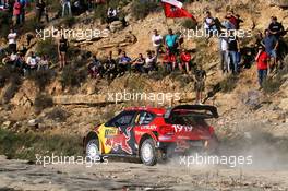 Essapeka Lappi (FIN) Janne Ferm (FIN) CITROEN C3, CITROEN TOTAL WRT 27.10.2019. FIA World Rally Championship, Rd 13, Catalunya - Costa Daurada, Rally de Espan~a Spain 2019
