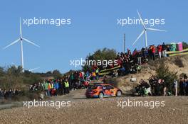 Jean Michel RAOUX (FRA) - Laurent MAGAT (FRA) SKODA Fabia R5 27.10.2019. FIA World Rally Championship, Rd 13, Catalunya - Costa Daurada, Rally de Espan~a Spain 2019