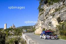 Nicolay GRYAZIN (RU) - Yaroslav FEDOROV (RUS) SKODA Fabia R5 27.10.2019. FIA World Rally Championship, Rd 13, Catalunya - Costa Daurada, Rally de Espan~a Spain 2019