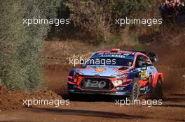 24.10.2019 - Shakedown, Dani Sordo (ESP)-Carlos Del Barrio (ESP),Hyundai i20 WRC, HYUNDAI SHELL MOBIS WRT 24-27.10.2019. FIA World Rally Championship, Rd 13, Catalunya - Costa Daurada, Rally de Espan~a Spain 2019