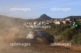 25.10.2019 - Elfyn Evans (GBR)- Scott MARTIN (GBR) Ford Fiesta WRC, M-Sport Ford World Rally Team 24-27.10.2019. FIA World Rally Championship, Rd 13, Catalunya - Costa Daurada, Rally de Espan~a Spain 2019