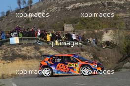 Jean Michel RAOUX (FRA) - Laurent MAGAT (FRA) SKODA Fabia R5 27.10.2019. FIA World Rally Championship, Rd 13, Catalunya - Costa Daurada, Rally de Espan~a Spain 2019