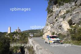Marco BULACIA WILKINSON (BOL) - Fabian CRETU (ARG) SKODA Fabia R5 27.10.2019. FIA World Rally Championship, Rd 13, Catalunya - Costa Daurada, Rally de Espan~a Spain 2019