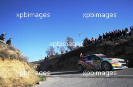 Marco BULACIA WILKINSON (BOL) - Fabian CRETU (ARG) SKODA Fabia R5 27.10.2019. FIA World Rally Championship, Rd 13, Catalunya - Costa Daurada, Rally de Espan~a Spain 2019