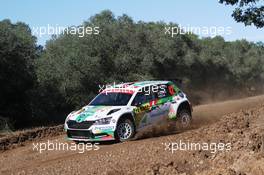24.10.2019 - Shakedown, Benito Guerra (MEX)- Jaime ZAPATA (MEX) Skoda Fabia R5 RC2 24-27.10.2019. FIA World Rally Championship, Rd 13, Catalunya - Costa Daurada, Rally de Espan~a Spain 2019