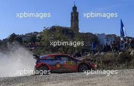 25.10.2019 - Thierry Neuville (BEL)-Nicolas Gilsoul (BEL) Hyundai i20 WRC, HYUNDAI SHELL MOBIS WRT 24-27.10.2019. FIA World Rally Championship, Rd 13, Catalunya - Costa Daurada, Rally de Espan~a Spain 2019