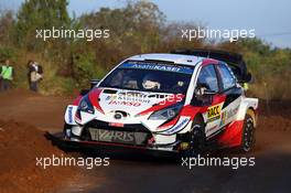 24.10.2019 - Shakedown, Ott Tanak (EST)-Martin Jarveoja (EST) TOYOTA YARIS WRC , TOYOTA GAZOO RACING WRT 24-27.10.2019. FIA World Rally Championship, Rd 13, Catalunya - Costa Daurada, Rally de Espan~a Spain 2019