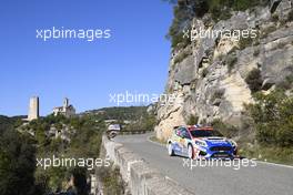 Adrien FOURMAUX (FRA) - Renaud JAMOUL (BEL) FORD Fiesta R5 27.10.2019. FIA World Rally Championship, Rd 13, Catalunya - Costa Daurada, Rally de Espan~a Spain 2019