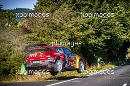 25.08.2019 - Sébastien Ogier (FRA)-Julien Ingrassia (FRA) CITROEN C3, CITROEN TOTAL WRT 22-05.08.2019. FIA World Rally Championship, Rd 10, Rally Deutschland , Germany.
