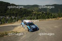 25.08.2019 - Gus GREENSMITH (GBR) - Elliott EDMONDSON (GBR) FORD Fiesta WRC, M-SPORT FORD WORLD RALLY TEAM 22-05.08.2019. FIA World Rally Championship, Rd 10, Rally Deutschland , Germany.