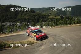 25.08.2019 - Essapeka Lappi (FIN) Janne Ferm (FIN) CITROEN C3, CITROEN TOTAL WRT 22-05.08.2019. FIA World Rally Championship, Rd 10, Rally Deutschland , Germany.