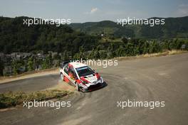 25.08.2019 - Kris Meeke (GBR)-Sébastien MARSHALL (GBR) TOYOTA YARIS, TOYOTA GAZOO RACING WRT 22-05.08.2019. FIA World Rally Championship, Rd 10, Rally Deutschland , Germany.