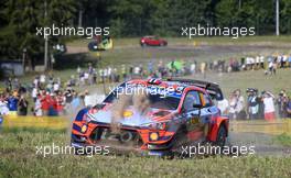 24.08.2019 - Andreas Mikkelsen (NOR)-Anders Jaeger(NOR) HYUNDAI i20 WRC RC1, HYUNDAI SHELL MOBIS WRT 22-05.08.2019. FIA World Rally Championship, Rd 10, Rally Deutschland , Germany.