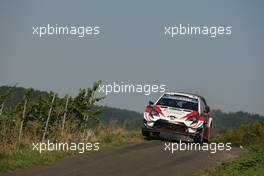 25.08.2019 - Jari-Matti Latvala (FIN)-Miikka Anttila (FIN) Toyota Yaris WRC, Toyota Gazoo Racing WRT 22-05.08.2019. FIA World Rally Championship, Rd 10, Rally Deutschland , Germany.