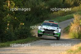 25.08.2019 - Jan KOPECKY (CZE) - Pavel DRESLER (CZE) SKODA FABIA, SKODA MOTORSPORT 22-05.08.2019. FIA World Rally Championship, Rd 10, Rally Deutschland , Germany.