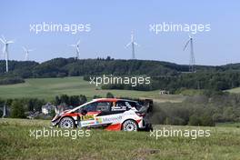 24.08.2019 - Kris Meeke (GBR)-Sébastien MARSHALL (GBR) TOYOTA YARIS, TOYOTA GAZOO RACING WRT 22-05.08.2019. FIA World Rally Championship, Rd 10, Rally Deutschland , Germany.