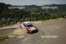 25.08.2019 - Thierry Neuville (BEL)-Nicolas Gilsoul (BEL) Hyundai i20 WRC, HYUNDAI SHELL MOBIS WRT 22-05.08.2019. FIA World Rally Championship, Rd 10, Rally Deutschland , Germany.