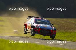 25.08.2019 - Andreas Mikkelsen (NOR)-Anders Jaeger(NOR) HYUNDAI i20 WRC RC1, HYUNDAI SHELL MOBIS WRT 22-05.08.2019. FIA World Rally Championship, Rd 10, Rally Deutschland , Germany.