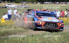 24.08.2019 - Dani Sordo (ESP)-Carlos Del Barrio (ESP),Hyundai i20 WRC, HYUNDAI SHELL MOBIS WRT 22-05.08.2019. FIA World Rally Championship, Rd 10, Rally Deutschland , Germany.