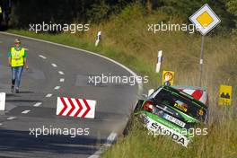 25.08.2019 - Kalle Rovanpera (FIN) - Jonne Halttunen (FIN) Skoda Fabia R5 RC2, SKODA Motorsport 22-05.08.2019. FIA World Rally Championship, Rd 10, Rally Deutschland , Germany.