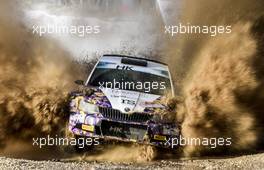 14.06.2019 - CRUGNOLA Andrea (ITA) - OMETTO Pietro Elia (ITA) SKODA FABIA R5 13-16.06.2019. FIA World Rally Championship, Rd 8, Rally Italy Sardinia