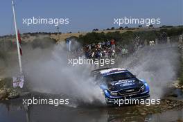 15.06.2019 - Teemu SUNINEN (FIN) - Marko SALMINEN (FIN) FORD FIESTA WRC , M-SPORT FORD WORLD RALLY TEAM 13-16.06.2019. FIA World Rally Championship, Rd 8, Rally Italy Sardinia