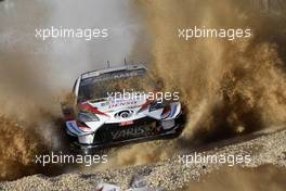 14.06.2019 - Juho Hanninen (FIN)-TUOMINEN Tomi (FIN) Toyota Yaris WRC, TOMMI MÄKINEN RACING OY 13-16.06.2019. FIA World Rally Championship, Rd 8, Rally Italy Sardinia