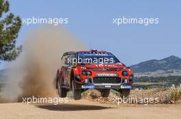 13.06.2019 - Shakedown, Sébastien Ogier (FRA)-Julien Ingrassia (FRA) CITROEN C3, CITROEN TOTAL WRT 13-16.06.2019. FIA World Rally Championship, Rd 8, Rally Italy Sardinia
