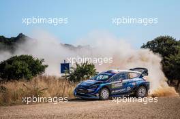 Elfyn Evans (GBR)- Scott MARTIN (GBR) Ford Fiesta WRC, M-Sport Ford World Rally Team 13-16.06.2019. FIA World Rally Championship, Rd 8, Rally Italy Sardinia