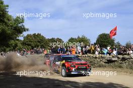 15.06.2019 - Essapeka Lappi (FIN) Janne Ferm (FIN) CITROEN C3, CITROEN TOTAL WRT 13-16.06.2019. FIA World Rally Championship, Rd 8, Rally Italy Sardinia
