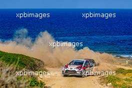 16.06.2019 - Jari-Matti Latvala (FIN)-Miikka Anttila (FIN) Toyota Yaris WRC, Toyota Gazoo Racing WRT 13-16.06.2019. FIA World Rally Championship, Rd 8, Rally Italy Sardinia