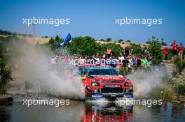 16.06.2019 - Sébastien Ogier (FRA)-Julien Ingrassia (FRA) CITROEN C3, CITROEN TOTAL WRT 13-16.06.2019. FIA World Rally Championship, Rd 8, Rally Italy Sardinia