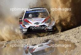 14.06.2019 - Jari-Matti Latvala (FIN)-Miikka Anttila (FIN) Toyota Yaris WRC, Toyota Gazoo Racing WRT 13-16.06.2019. FIA World Rally Championship, Rd 8, Rally Italy Sardinia