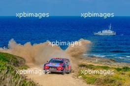 16.06.2019 - Thierry Neuville (BEL)-Nicolas Gilsoul (BEL) Hyundai i20 WRC, HYUNDAI SHELL MOBIS WRT m 13-16.06.2019. FIA World Rally Championship, Rd 8, Rally Italy Sardinia