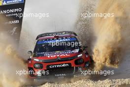 14.06.2019 - Essapeka Lappi (FIN) Janne Ferm (FIN) CITROEN C3, CITROEN TOTAL WRT 13-16.06.2019. FIA World Rally Championship, Rd 8, Rally Italy Sardinia