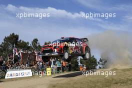 15.06.2019 - Sébastien Ogier (FRA)-Julien Ingrassia (FRA) CITROEN C3, CITROEN TOTAL WRT 13-16.06.2019. FIA World Rally Championship, Rd 8, Rally Italy Sardinia