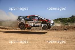 13.06.2019 - Shakedown, Juho Hanninen (FIN)-TUOMINEN Tomi (FIN) Toyota Yaris WRC, TOMMI MÄKINEN RACING OY 13-16.06.2019. FIA World Rally Championship, Rd 8, Rally Italy Sardinia