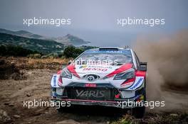 Jari-Matti Latvala (FIN)-Miikka Anttila (FIN) Toyota Yaris WRC, Toyota Gazoo Racing WRT 13-16.06.2019. FIA World Rally Championship, Rd 8, Rally Italy Sardinia