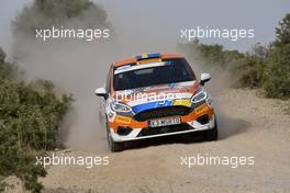 14.06.2019 - RADSTROM Dennis (SWE) - JOHANSSON Johan (SWE) FORD FIESTA R2 13-16.06.2019. FIA World Rally Championship, Rd 8, Rally Italy Sardinia