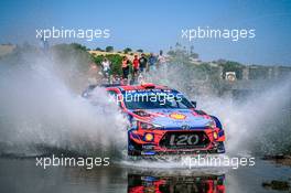 16.06.2019 - Dani Sordo (ESP)-Carlos Del Barrio (ESP),Hyundai i20 WRC, HYUNDAI SHELL MOBIS WRT 13-16.06.2019. FIA World Rally Championship, Rd 8, Rally Italy Sardinia