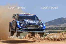 13.06.2019 - Shakedown, Elfyn Evans (GBR)- Scott MARTIN (GBR) Ford Fiesta WRC, M-Sport Ford World Rally Team 13-16.06.2019. FIA World Rally Championship, Rd 8, Rally Italy Sardinia