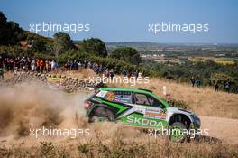 Jan KOPECKY (CZE) - Pavel DRESLER (CZE) SKODA FABIA, SKODA MOTORSPORT 13-16.06.2019. FIA World Rally Championship, Rd 8, Rally Italy Sardinia