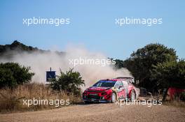 Essapeka Lappi (FIN) Janne Ferm (FIN) CITROEN C3, CITROEN TOTAL WRT 13-16.06.2019. FIA World Rally Championship, Rd 8, Rally Italy Sardinia