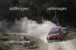 14.06.2019 - Essapeka Lappi (FIN) Janne Ferm (FIN) CITROEN C3, CITROEN TOTAL WRT 13-16.06.2019. FIA World Rally Championship, Rd 8, Rally Italy Sardinia